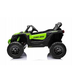 BUGGY CAN-AM 12V, 4 MOTORES 12V, 1 PLAZA, VERDE-NEGRO, RC, INDA266-BNCANG